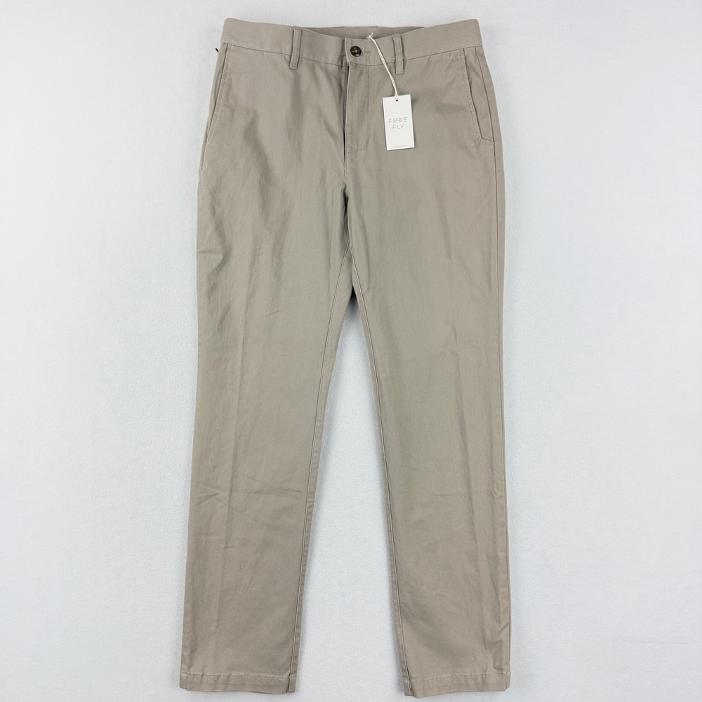Free Fly Anchor Chino Pant‎ Size 32x32 Mens Vintage Khaki NEW